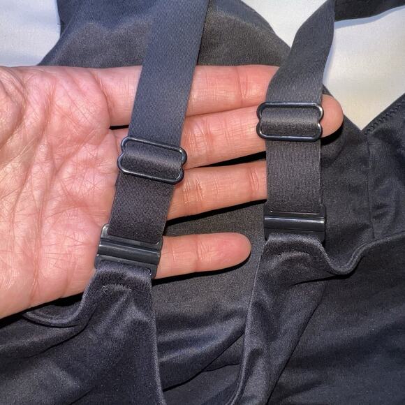 Tommy John Second Skin Triangle Bralette Womens Size XL DDD/D-E Black Bra NWT - Picture 14 of 14